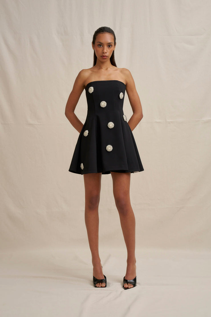 Priscilla Mini Dress - Black