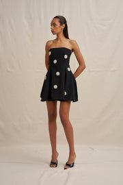 Priscilla Mini Dress - Black
