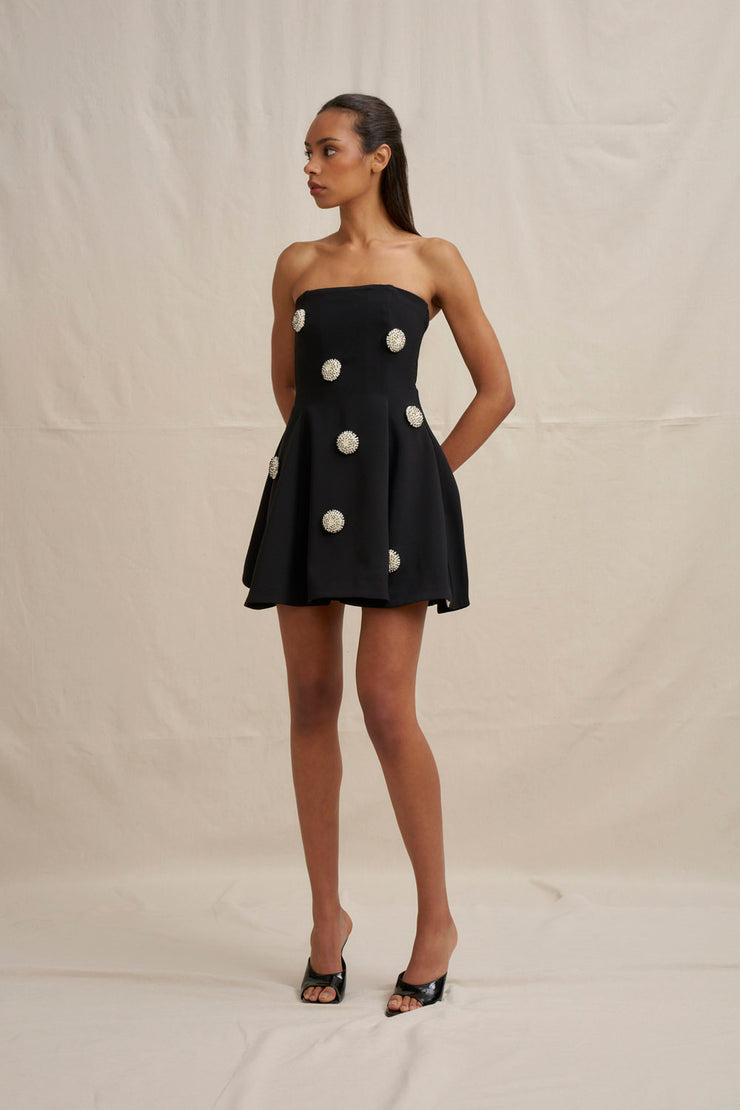 Priscilla Mini Dress - Black
