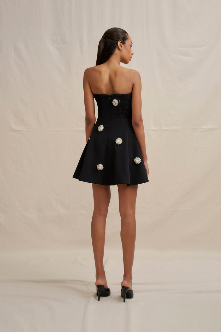 Priscilla Mini Dress - Black