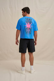 Star Compact Tee - Electric Blue
