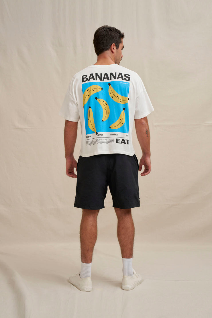 Bananas Compact Tee - Ivory