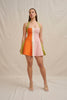 Melon Knit Dress - Green Pink Red Multi
