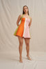 Melon Knit Dress - Green Pink Red Multi