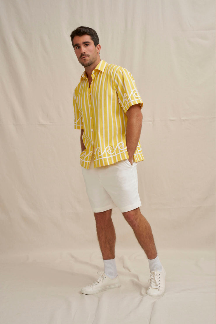 Reese Stripe Sun Shirt
