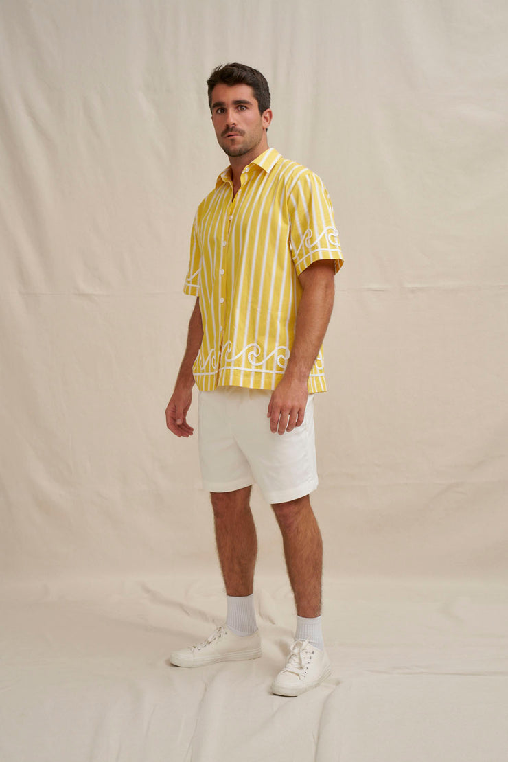 Reese Stripe Sun Shirt