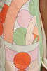 Bloomtide Mini Dress - Multi Green Peach