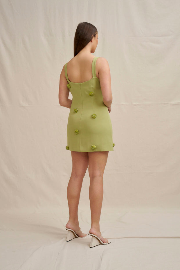 Everjade Mini Dress - Green