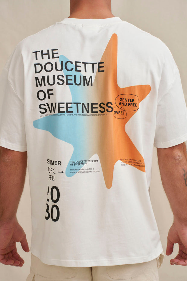 Museum Box Tee - Ivory