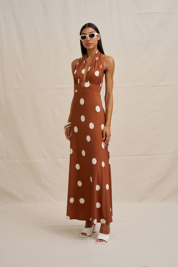 Paloma Polka Ankle Dress
