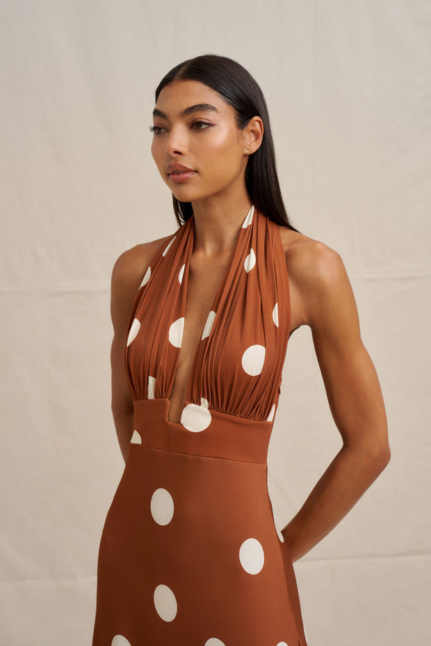Paloma Polka Ankle Dress