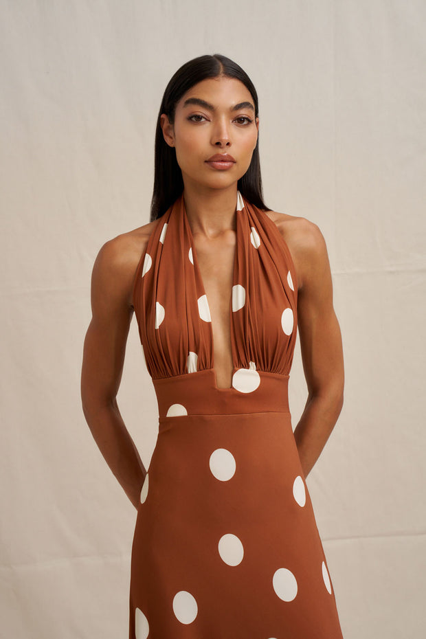 Paloma Polka Ankle Dress