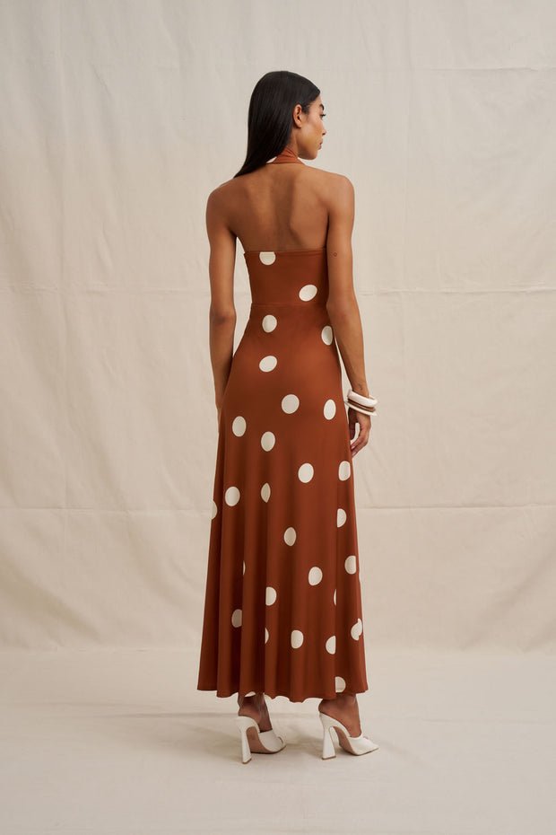 Paloma Polka Ankle Dress