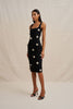 Priscilla Midi Dress - Black