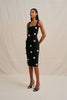 Priscilla Midi Dress - Black