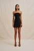 Sabrina Mini Dress - Black