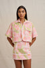 Aster Pipe Mini Skirt - Sorbet Floral