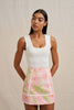 Aster Pipe Mini Skirt - Sorbet Floral