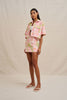 Aster Pipe Mini Skirt - Sorbet Floral