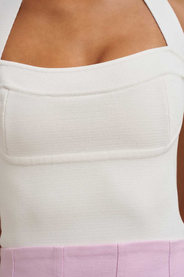 Sara Knit Top - Ivory