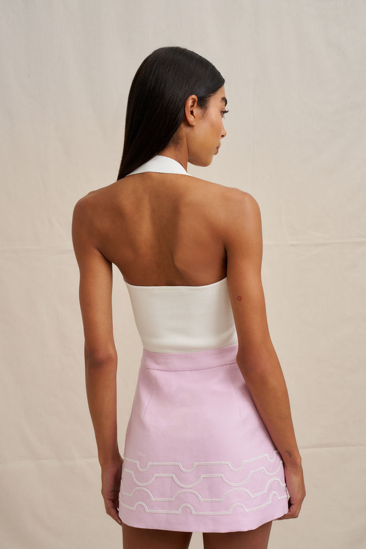Sara Knit Top - Ivory