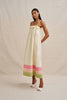 Verona Sun Dress - Ecru Multi