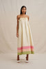 Verona Sun Dress - Ecru Multi