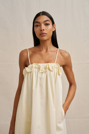 Verona Sun Dress - Ecru Multi