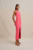 Chloe Midi Skirt - Coral Pink