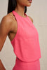 Chloe Shell Top - Coral Pink