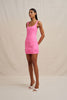 Valencia Mini Dress - Taffy Pink