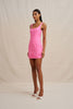 Valencia Mini Dress - Taffy Pink