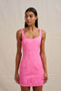 Valencia Mini Dress - Taffy Pink