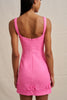 Valencia Mini Dress - Taffy Pink