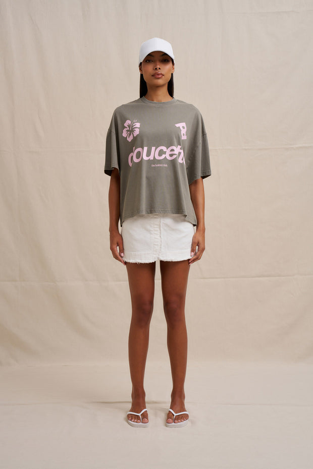 Hibiscus Compact Tee