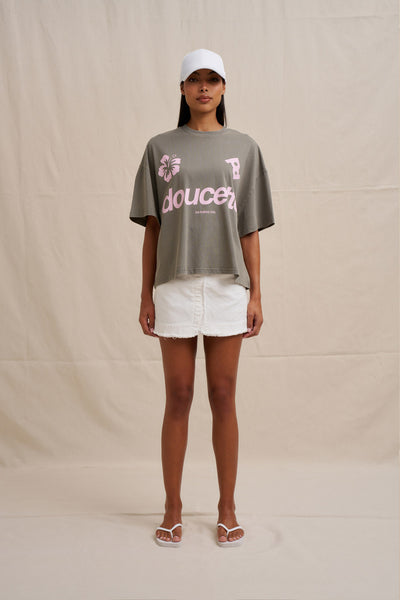 Hibiscus Compact Tee