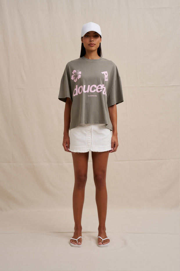 Hibiscus Compact Tee