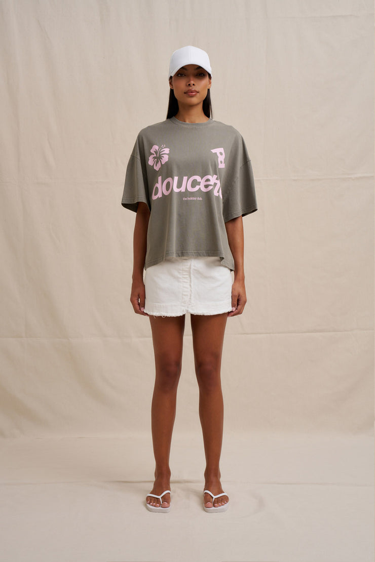 Hibiscus Compact Tee