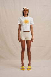 OOO Baby Tee - Ivory
