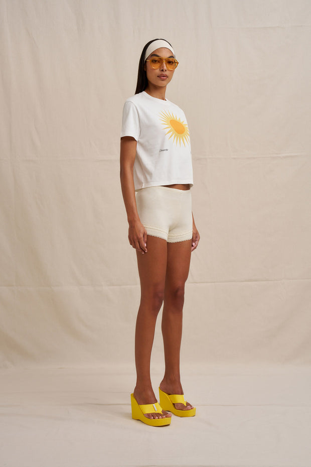 OOO Baby Tee - Ivory