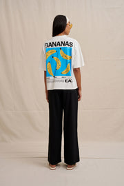 Bananas Compact Tee - Ivory