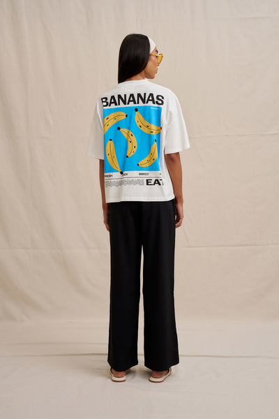 Bananas Compact Tee - Ivory