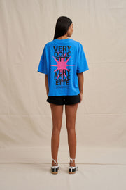 Star Compact Tee - Electric Blue