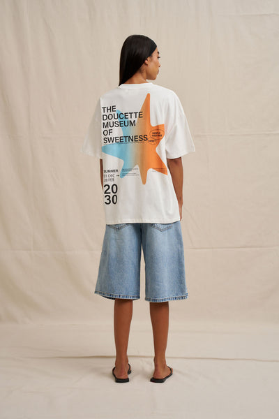 Museum Box Tee - Ivory