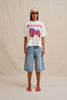 Live Sweet Compact Tee -  Ivory