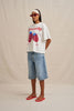Live Sweet Compact Tee -  Ivory