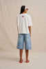 Live Sweet Compact Tee -  Ivory