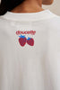 Live Sweet Compact Tee -  Ivory