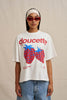 Live Sweet Compact Tee -  Ivory