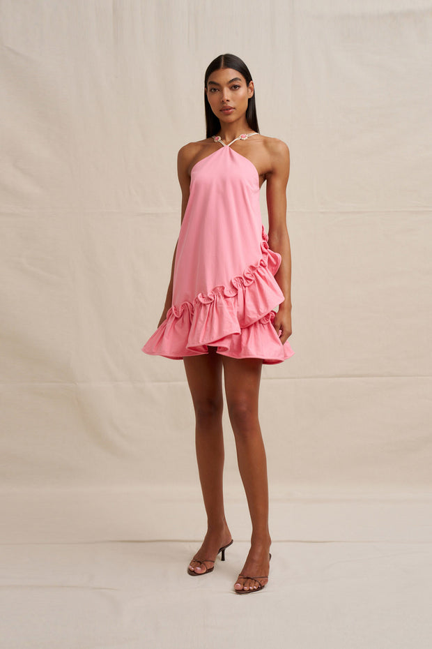 Verona Mini Dress - Pink